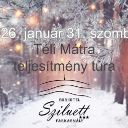 Téli Mátra teljesítménytúrázók csomagajánlata